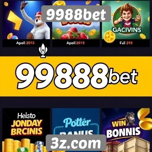 Variedade de jogos disponíveis no 9988bet